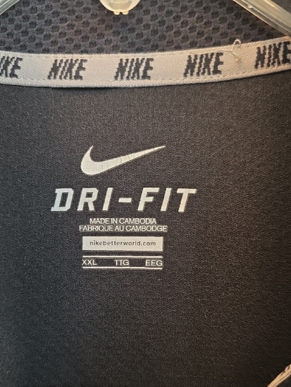 Nike Black Dri-FIT Men's Half-Zip Performance Pullover XXL - Picture 3 of 8